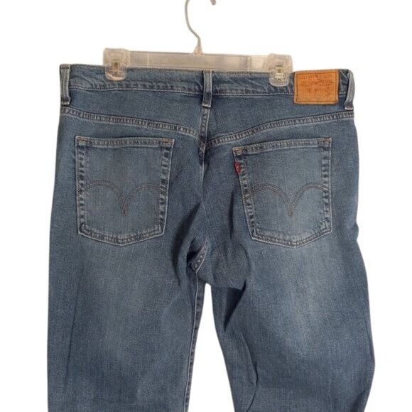 Levis 515 Jeans 16S Womens 38 x 31 Nouveau Boot Cut Stretch Blue Vintage 2004 - Picture 10 of 15